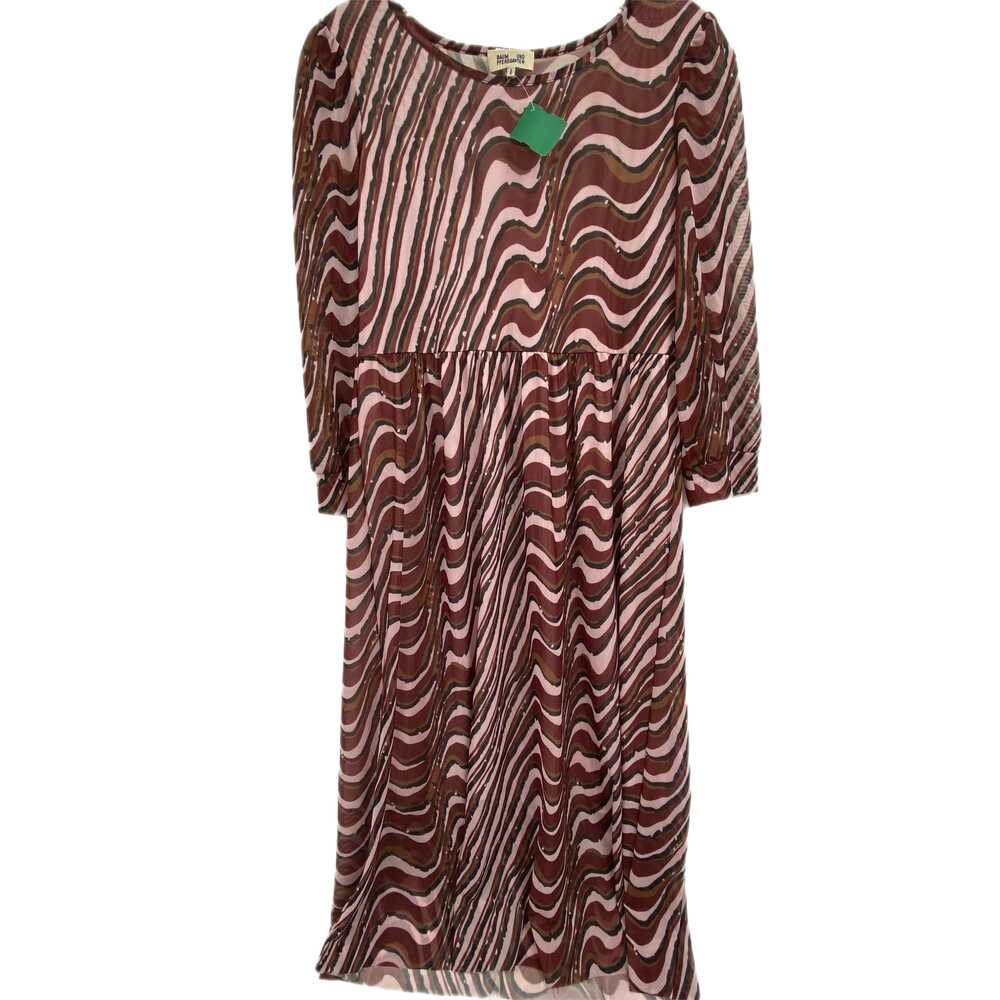 Baum Und Pferdgarten Red and Pink Long Sleeve Pullover Dress | OS